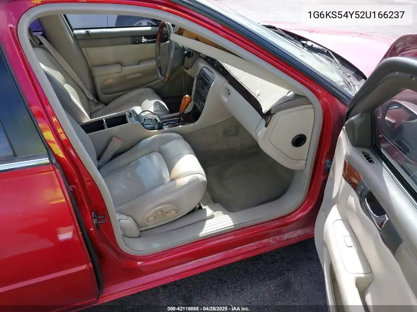 2002 Cadillac Seville Sls VIN: 1G6KS54Y52U166237 Lot: 42118088