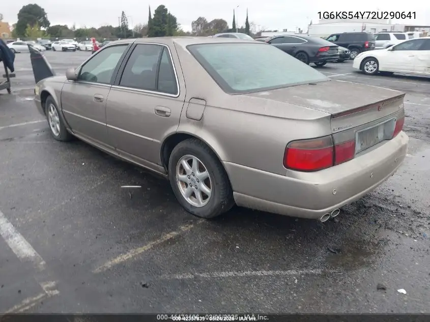 2002 Cadillac Seville Sls VIN: 1G6KS54Y72U290641 Lot: 42357839