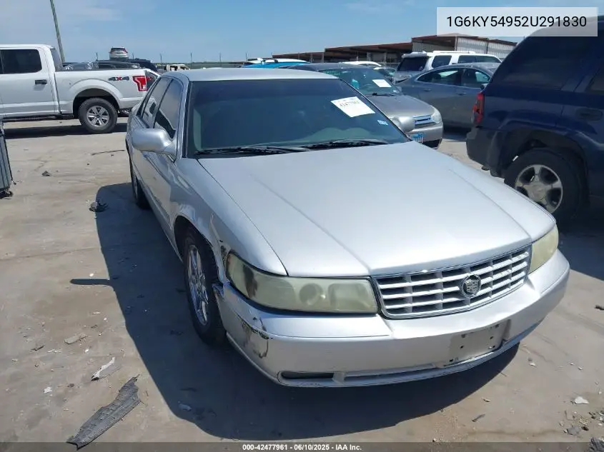 2002 Cadillac Seville Sts VIN: 1G6KY54952U291830 Lot: 42477961