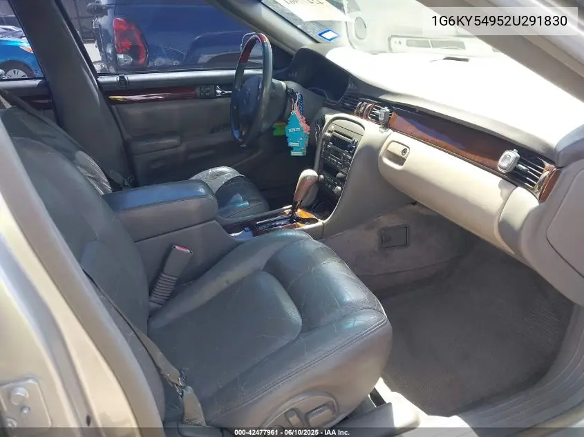 2002 Cadillac Seville Sts VIN: 1G6KY54952U291830 Lot: 42477961