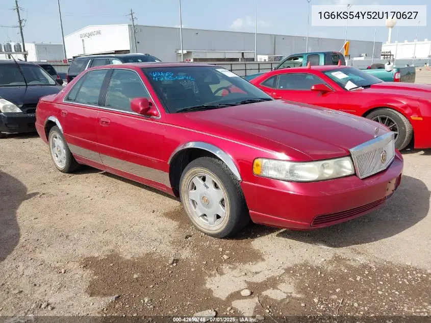 2002 Cadillac Seville Sls VIN: 1G6KS54Y52U170627 Lot: 42650746