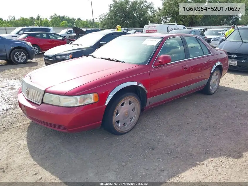 2002 Cadillac Seville Sls VIN: 1G6KS54Y52U170627 Lot: 42650746