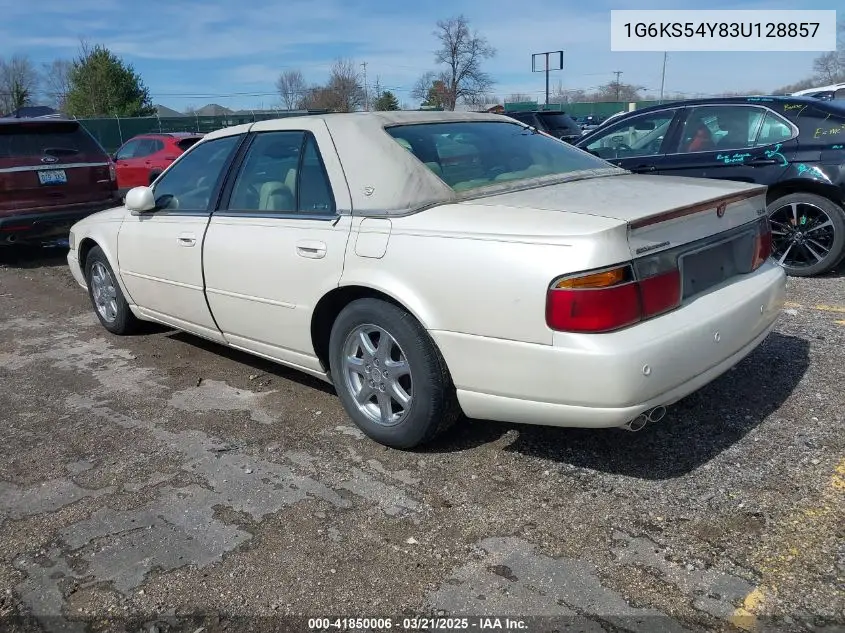 2003 Cadillac Seville Sls VIN: 1G6KS54Y83U128857 Lot: 41850006