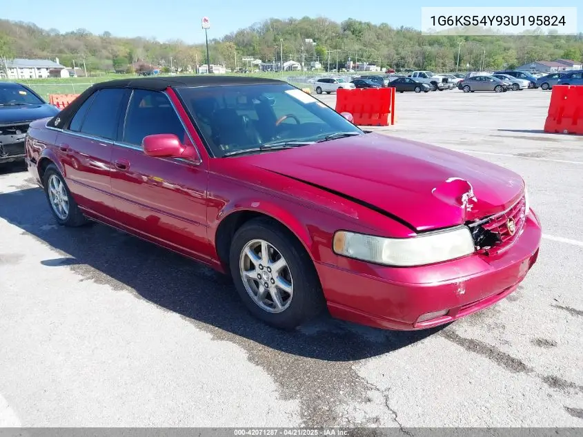 2003 Cadillac Seville Sls VIN: 1G6KS54Y93U195824 Lot: 42071287