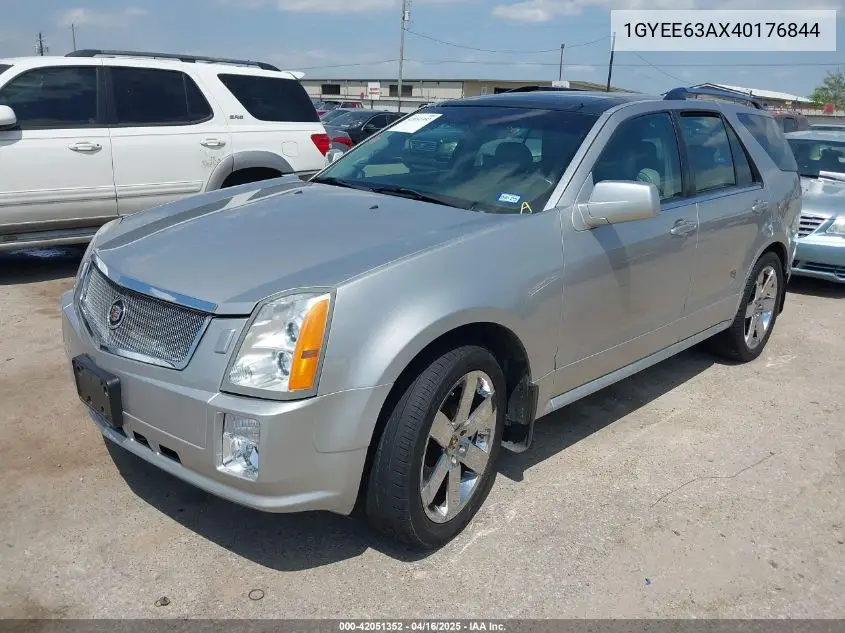 2004 Cadillac Srx V8 VIN: 1GYEE63AX40176844 Lot: 42051352
