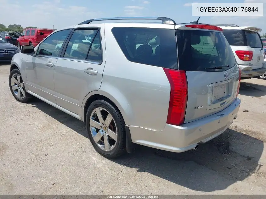 2004 Cadillac Srx V8 VIN: 1GYEE63AX40176844 Lot: 42051352