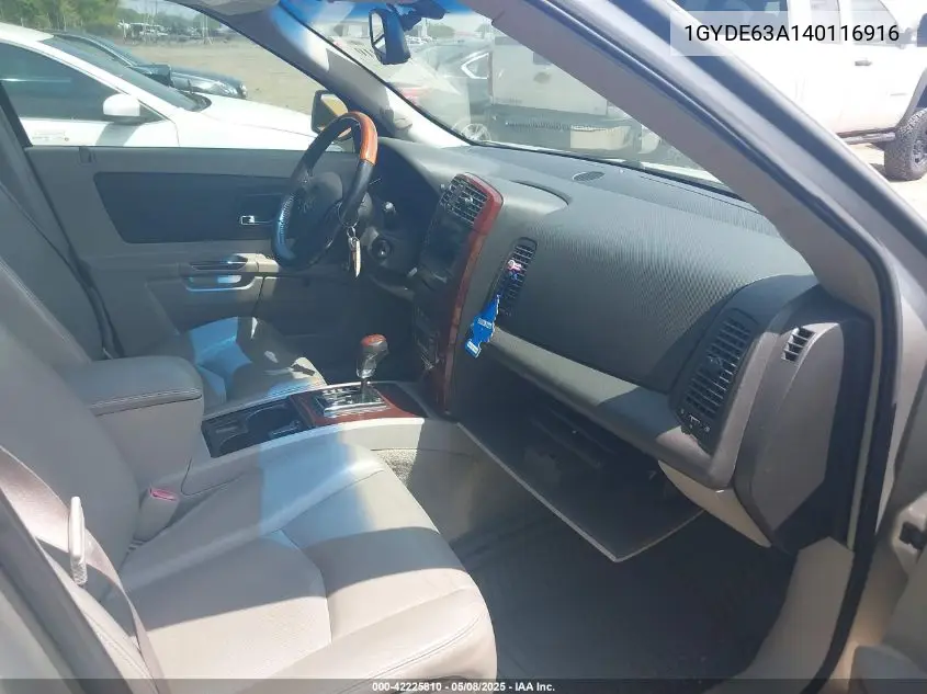 2004 Cadillac Srx V8 VIN: 1GYDE63A140116916 Lot: 42225810