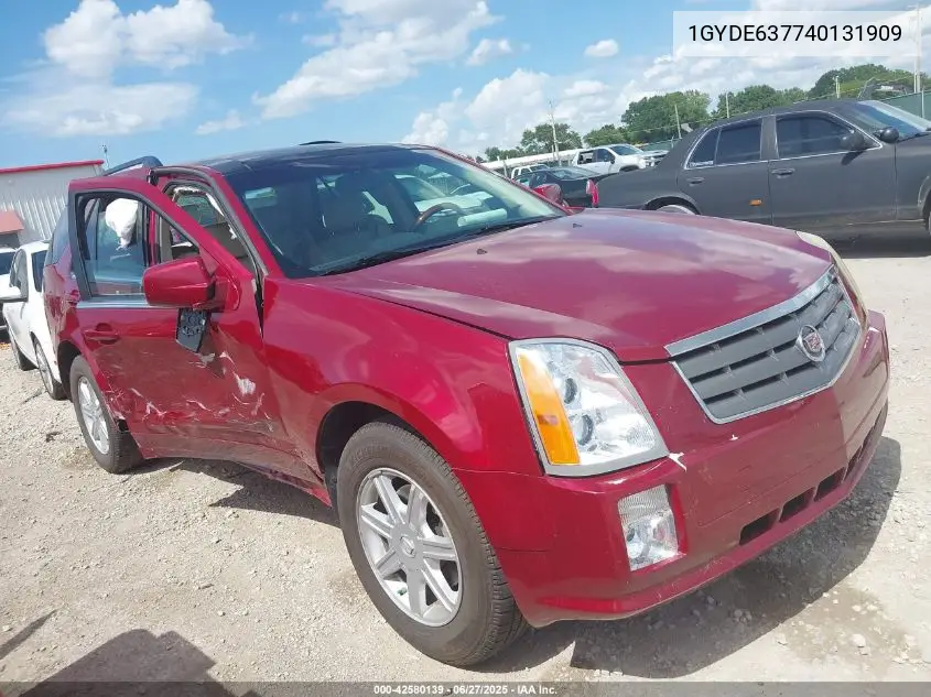 2004 Cadillac Srx Standard VIN: 1GYDE637740131909 Lot: 42580139