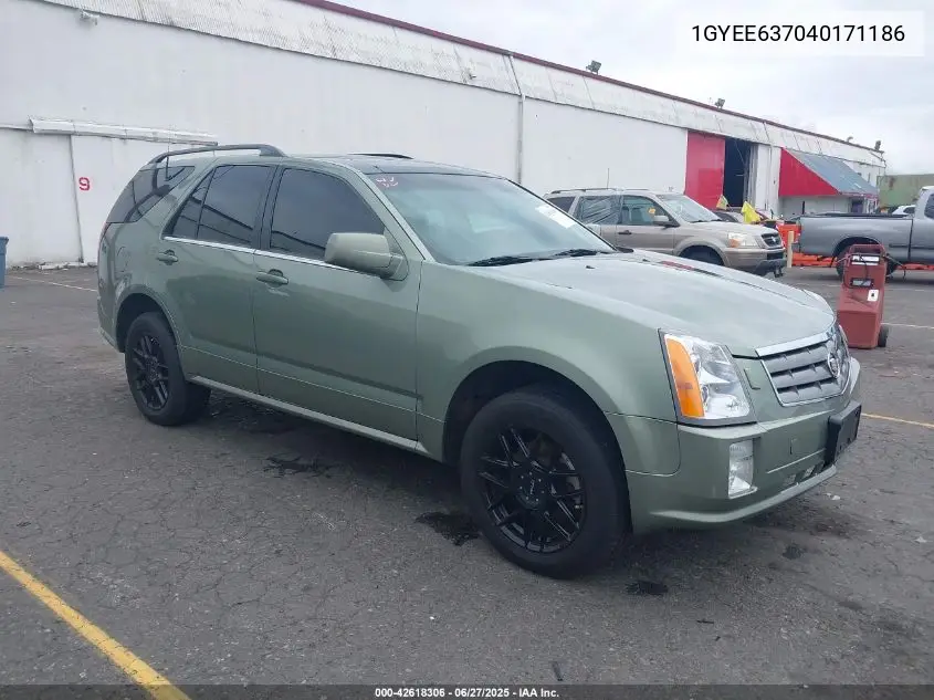 2004 Cadillac Srx Standard VIN: 1GYEE637040171186 Lot: 42618306