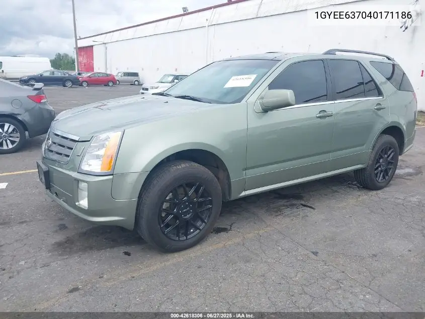 2004 Cadillac Srx Standard VIN: 1GYEE637040171186 Lot: 42618306