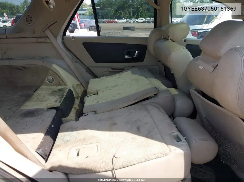2005 Cadillac Srx V6 VIN: 1GYEE637050161369 Lot: 42481632