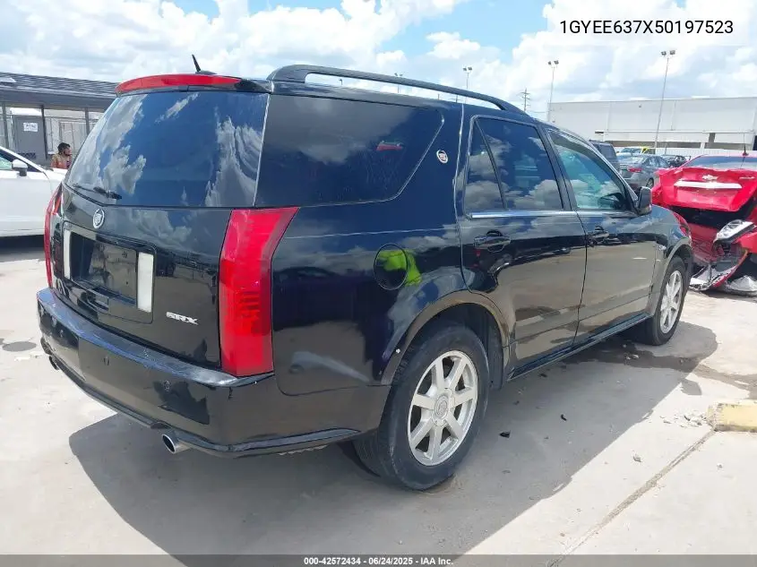 2005 Cadillac Srx V6 VIN: 1GYEE637X50197523 Lot: 42572434