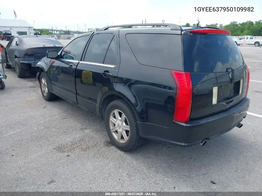 2005 Cadillac Srx V6 VIN: 1GYEE637950109982 Lot: 42617221
