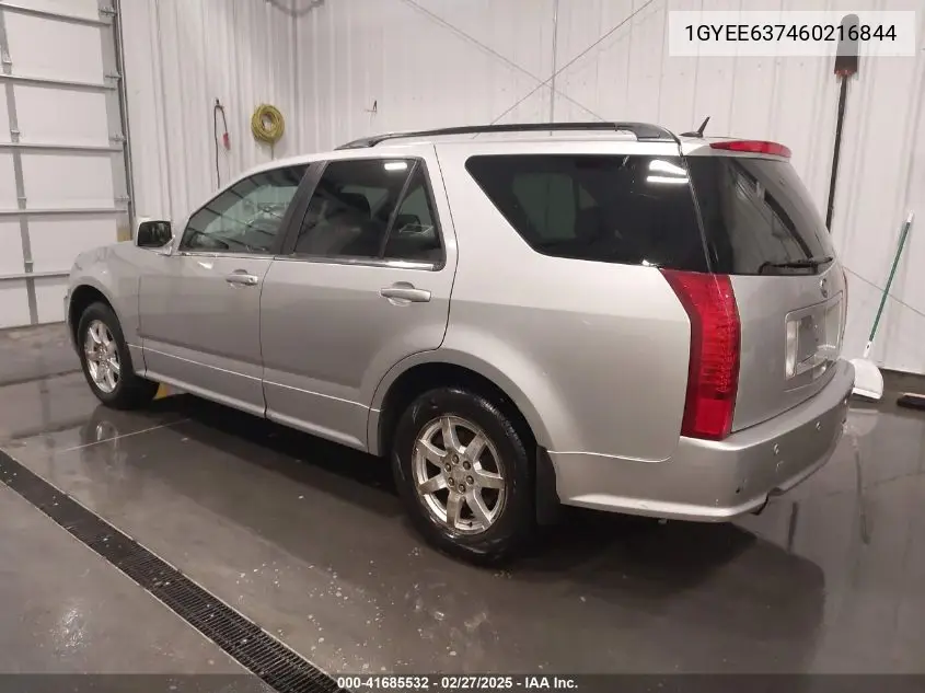 2006 Cadillac Srx V6 VIN: 1GYEE637460216844 Lot: 41685532