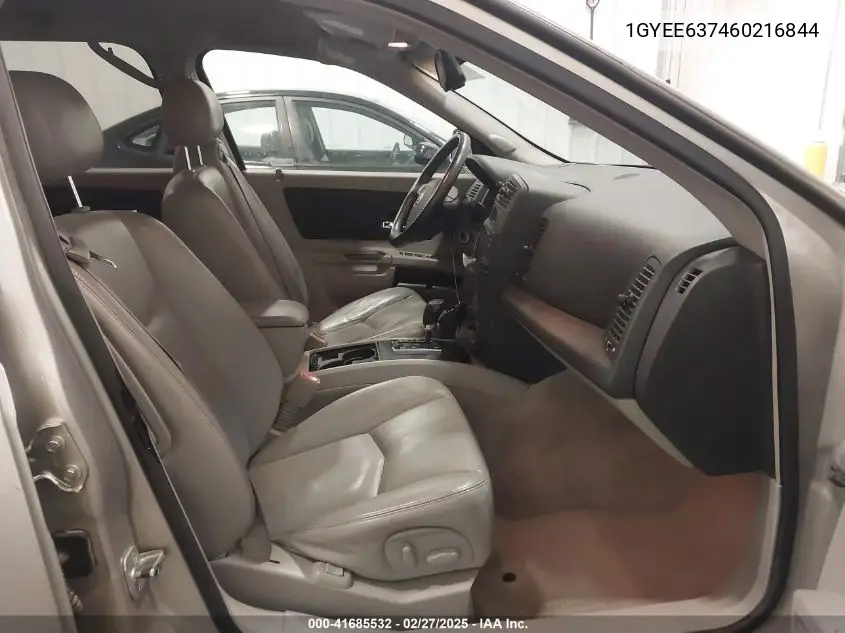 2006 Cadillac Srx V6 VIN: 1GYEE637460216844 Lot: 41685532