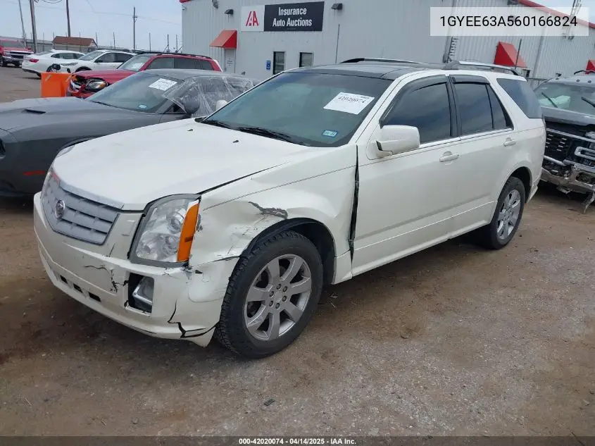 2006 Cadillac Srx V8 VIN: 1GYEE63A560166824 Lot: 42020074