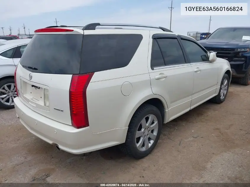 2006 Cadillac Srx V8 VIN: 1GYEE63A560166824 Lot: 42020074