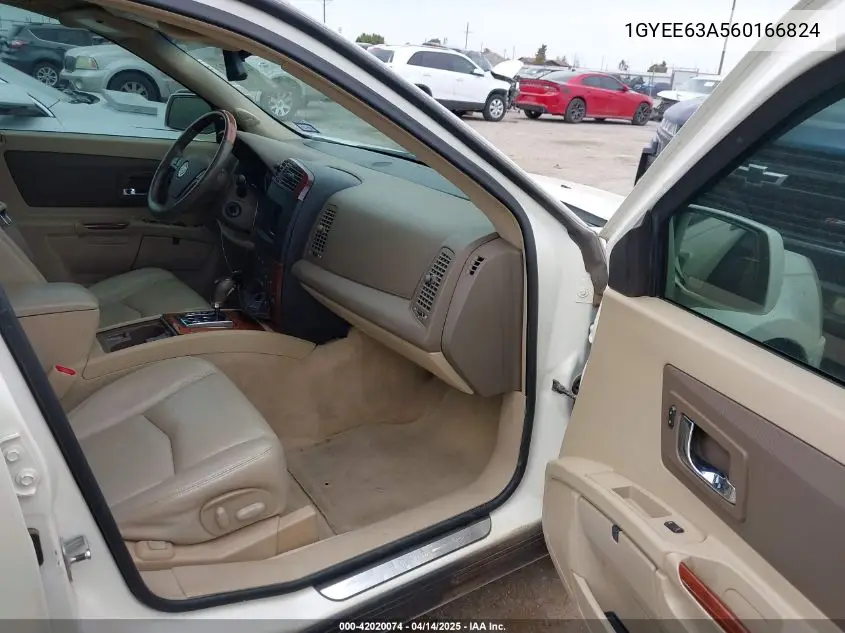 2006 Cadillac Srx V8 VIN: 1GYEE63A560166824 Lot: 42020074