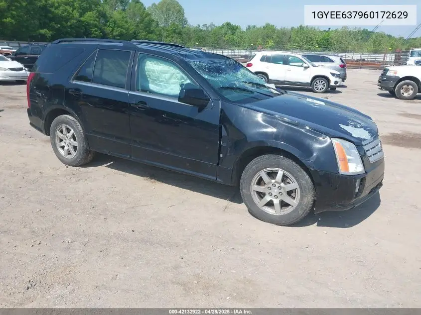 2006 Cadillac Srx V6 VIN: 1GYEE637960172629 Lot: 42132922