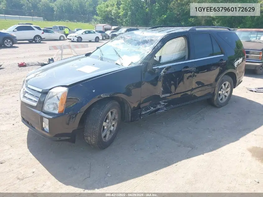 2006 Cadillac Srx V6 VIN: 1GYEE637960172629 Lot: 42132922