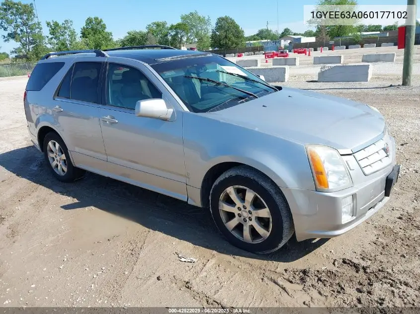 2006 Cadillac Srx V8 VIN: 1GYEE63A060177102 Lot: 42522029