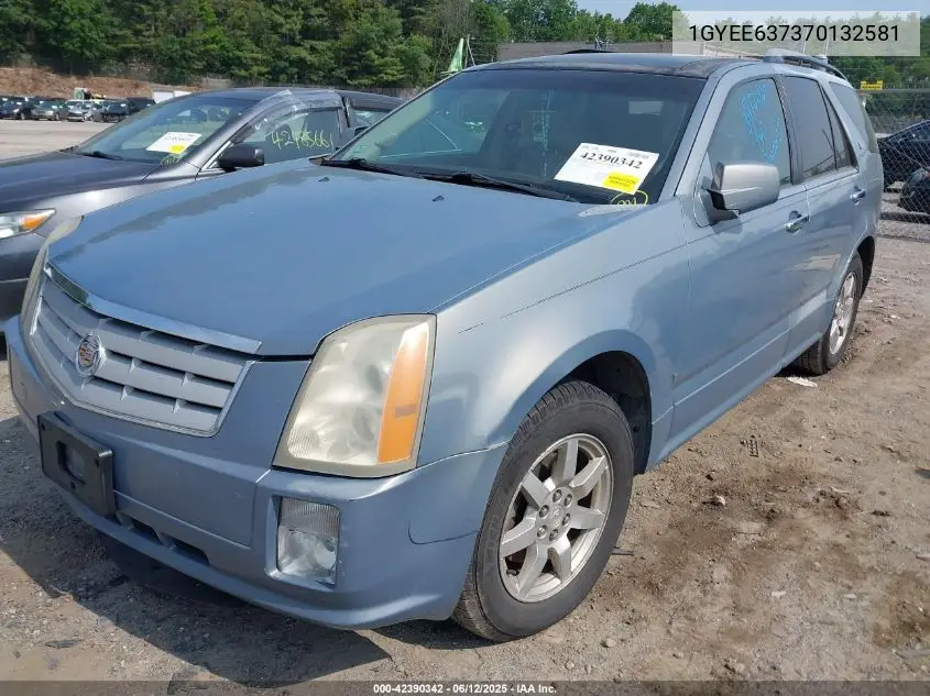 2007 Cadillac Srx V6 VIN: 1GYEE637370132581 Lot: 42390342