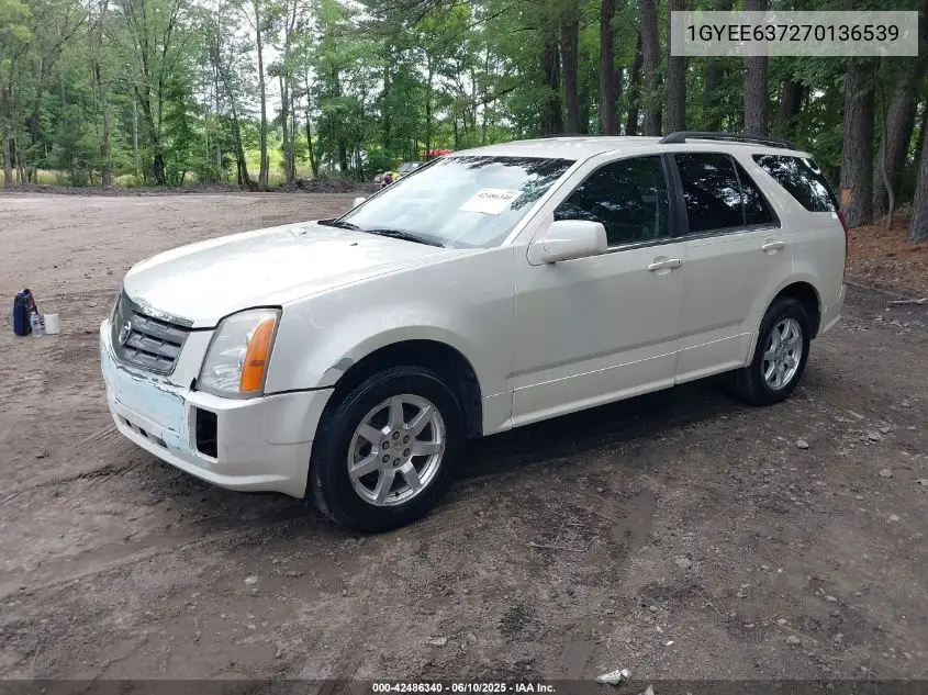2007 Cadillac Srx V6 VIN: 1GYEE637270136539 Lot: 42486340