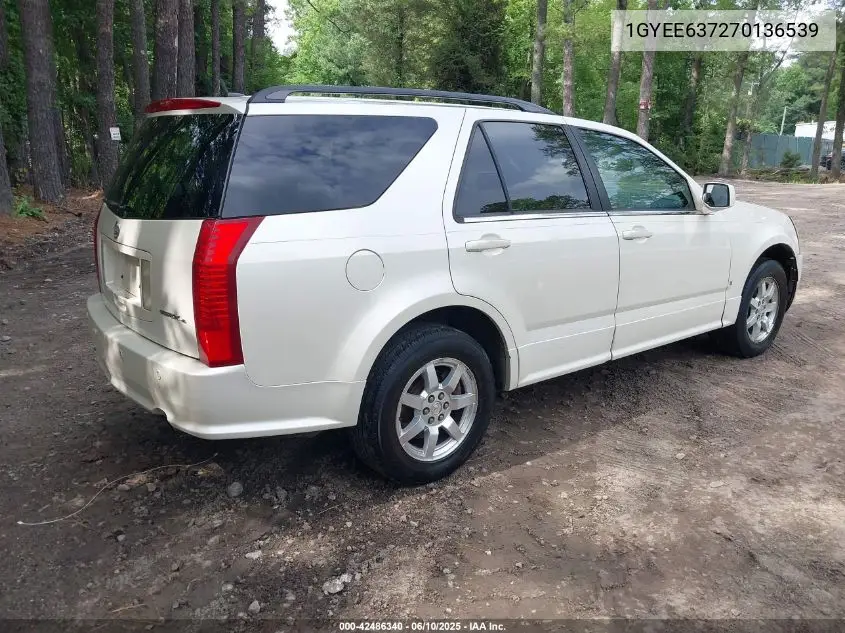 2007 Cadillac Srx V6 VIN: 1GYEE637270136539 Lot: 42486340