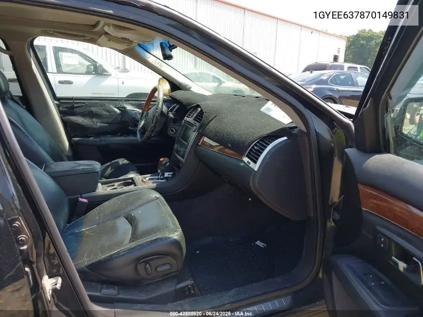 2007 Cadillac Srx V6 VIN: 1GYEE637870149831 Lot: 42588920