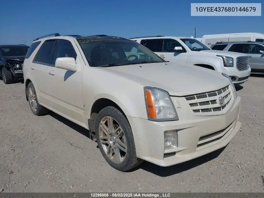 2008 Cadillac Srx V6 VIN: 1GYEE437680144679 Lot: 12295005