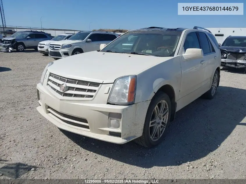 2008 Cadillac Srx V6 VIN: 1GYEE437680144679 Lot: 12295005