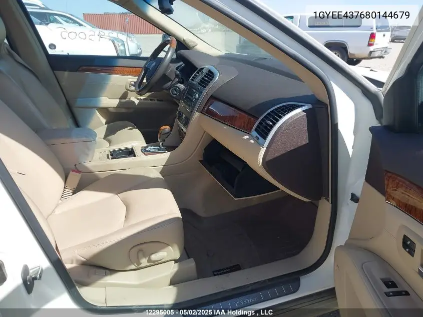 2008 Cadillac Srx V6 VIN: 1GYEE437680144679 Lot: 12295005