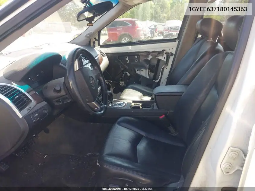 2008 Cadillac Srx V6 VIN: 1GYEE637180145363 Lot: 42062999