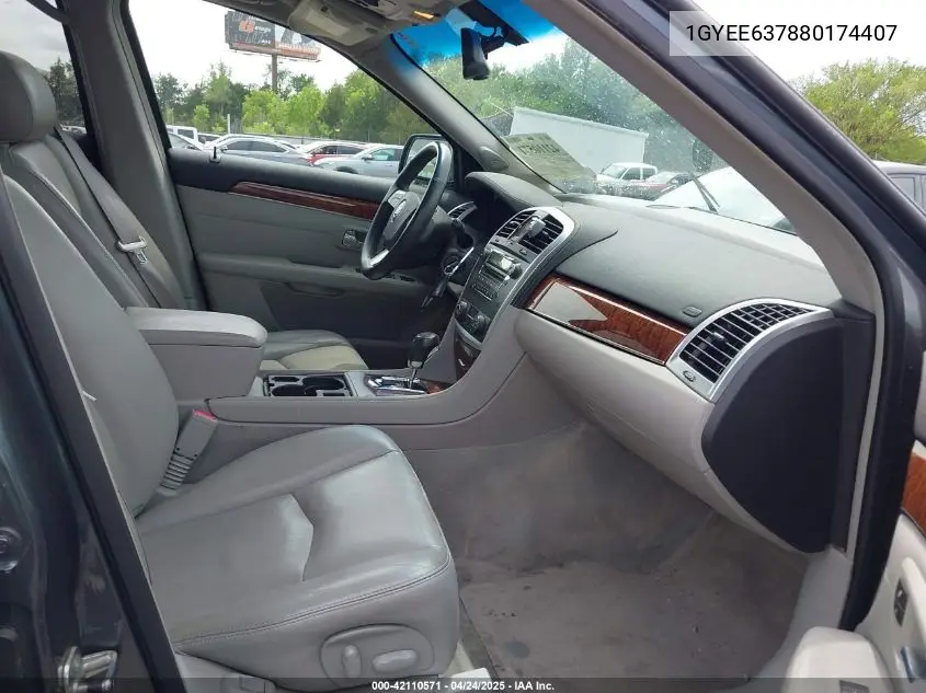 2008 Cadillac Srx V6 VIN: 1GYEE637880174407 Lot: 42110571