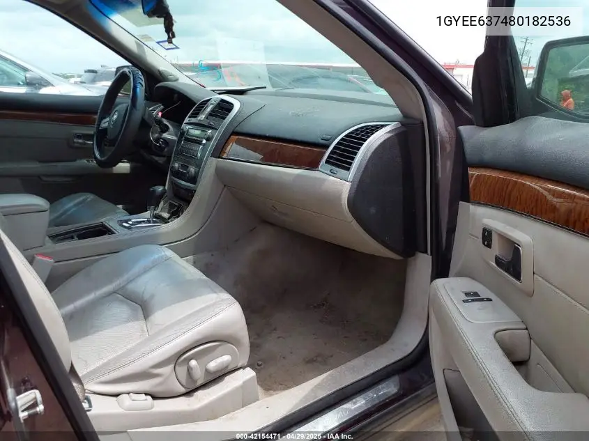 2008 Cadillac Srx V6 VIN: 1GYEE637480182536 Lot: 42154471