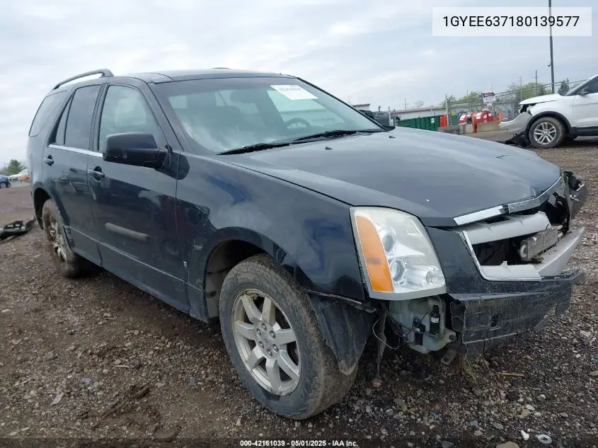 2008 Cadillac Srx V6 VIN: 1GYEE637180139577 Lot: 42161039