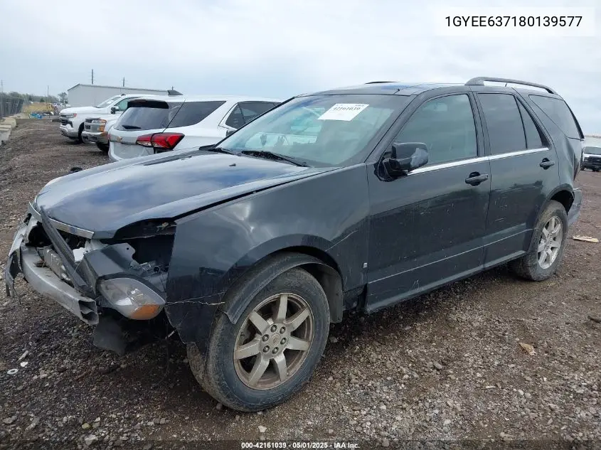 2008 Cadillac Srx V6 VIN: 1GYEE637180139577 Lot: 42161039