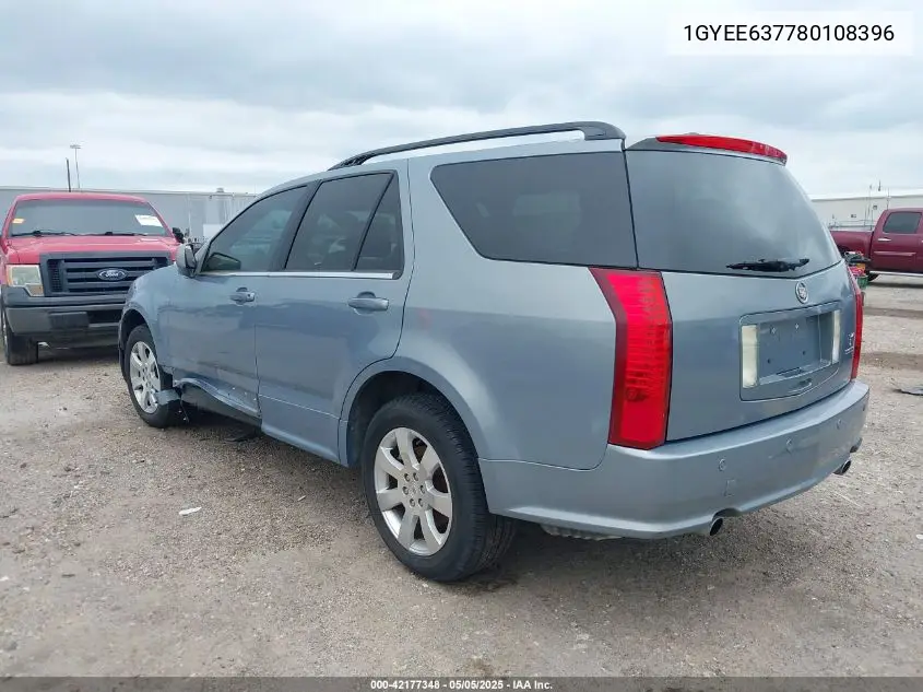 2008 Cadillac Srx V6 VIN: 1GYEE637780108396 Lot: 42177348