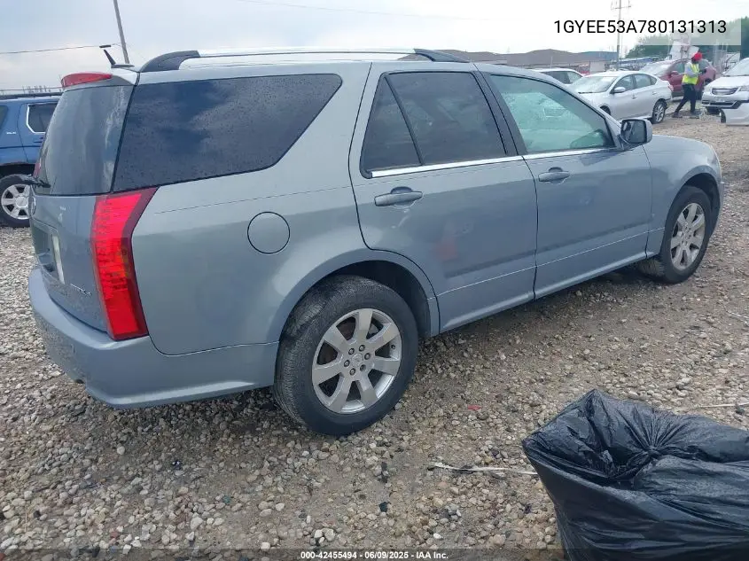 2008 Cadillac Srx V8 VIN: 1GYEE53A780131313 Lot: 42455494