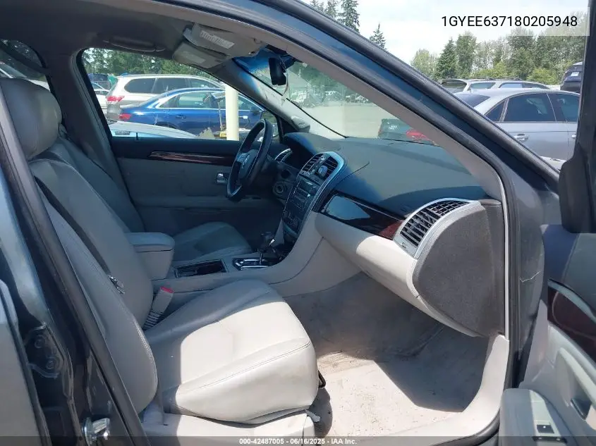 2008 Cadillac Srx V6 VIN: 1GYEE637180205948 Lot: 42487005