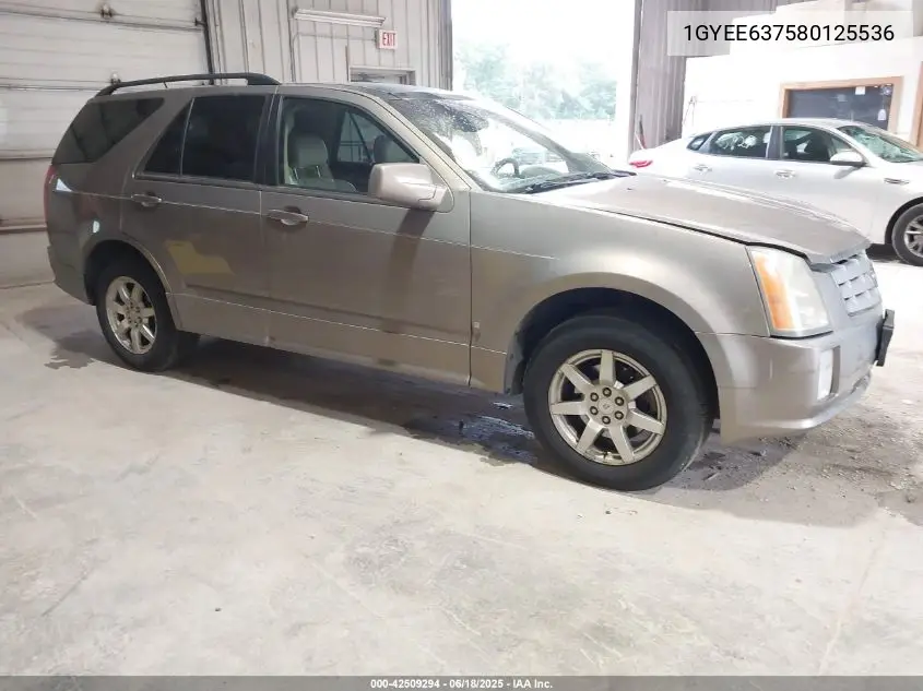 2008 Cadillac Srx V6 VIN: 1GYEE637580125536 Lot: 42509294