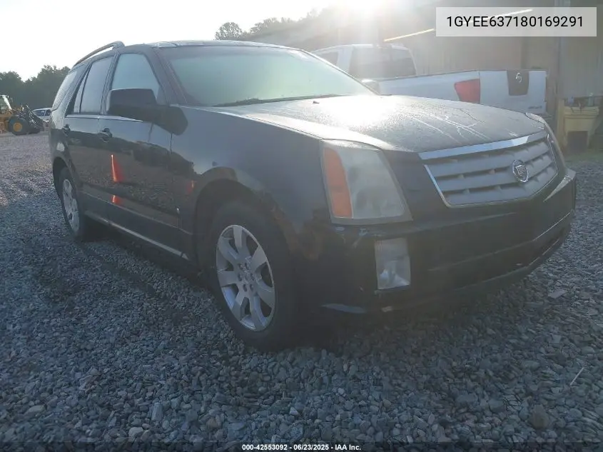 2008 Cadillac Srx V6 VIN: 1GYEE637180169291 Lot: 42553092