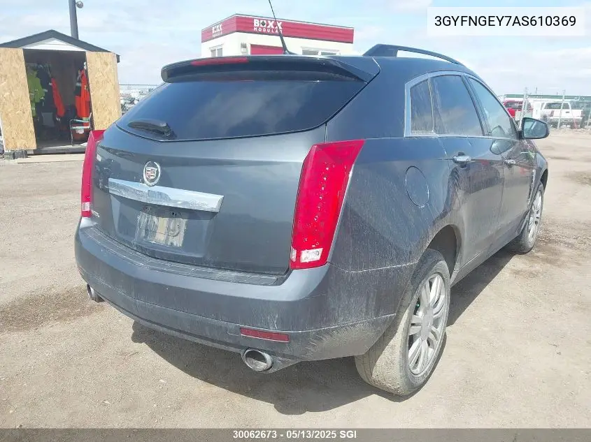 2010 Cadillac Srx VIN: 3GYFNGEY7AS610369 Lot: 30062673