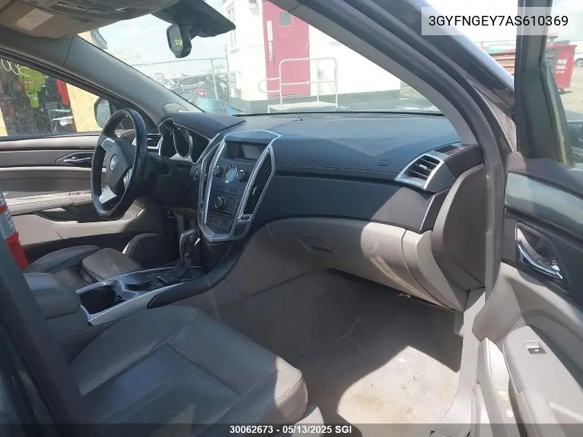 2010 Cadillac Srx VIN: 3GYFNGEY7AS610369 Lot: 30062673