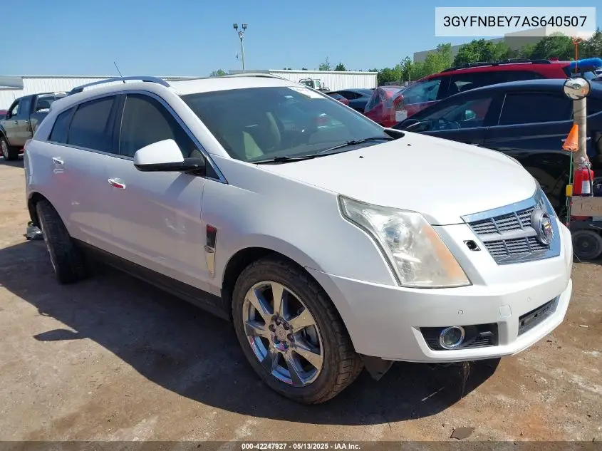 2010 Cadillac Srx Performance Collection VIN: 3GYFNBEY7AS640507 Lot: 42247927
