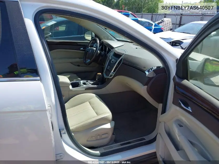 2010 Cadillac Srx Performance Collection VIN: 3GYFNBEY7AS640507 Lot: 42247927