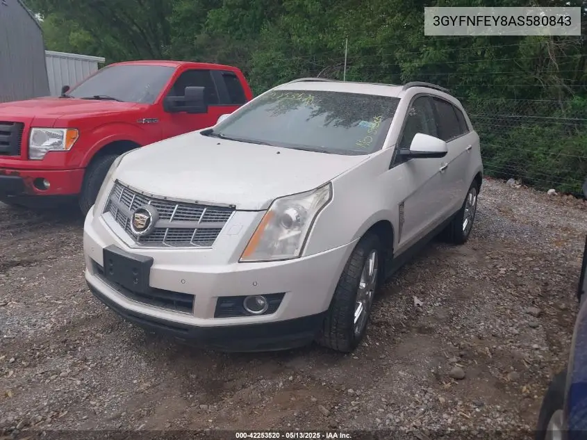 2010 Cadillac Srx Premium Collection VIN: 3GYFNFEY8AS580843 Lot: 42253520