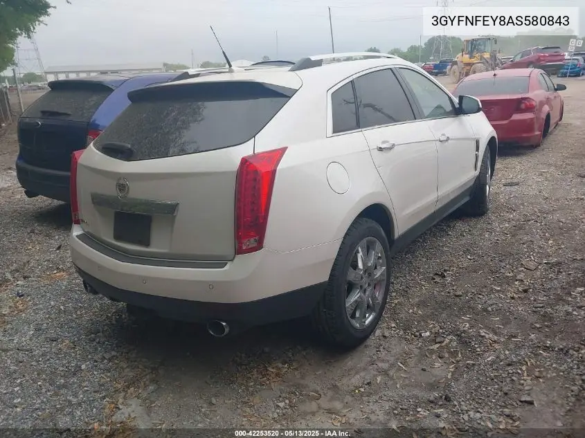 2010 Cadillac Srx Premium Collection VIN: 3GYFNFEY8AS580843 Lot: 42253520