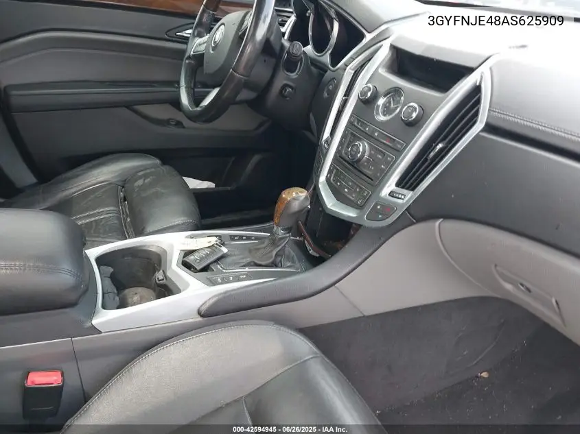 2010 Cadillac Srx Turbo Performance VIN: 3GYFNJE48AS625909 Lot: 42594945