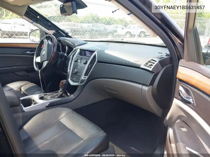 2011 Cadillac Srx Luxury Collection VIN: 3GYFNAEY1BS631457 Lot: 42562895